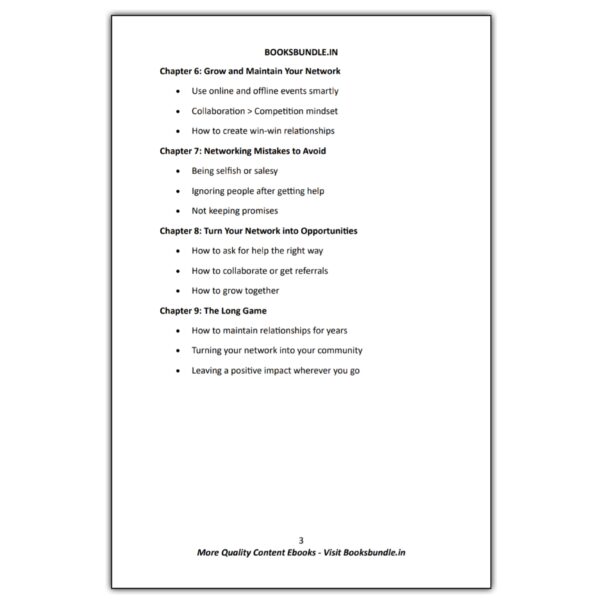 How to Build a Strong Network